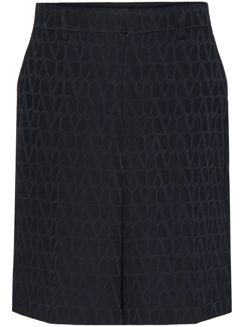Black Toile Iconographe Silk Shorts