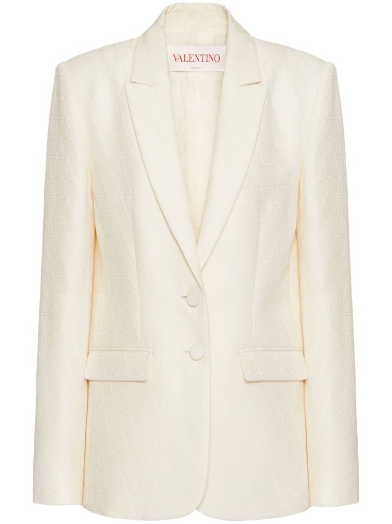 White Toile Iconographe Tailored Blazer