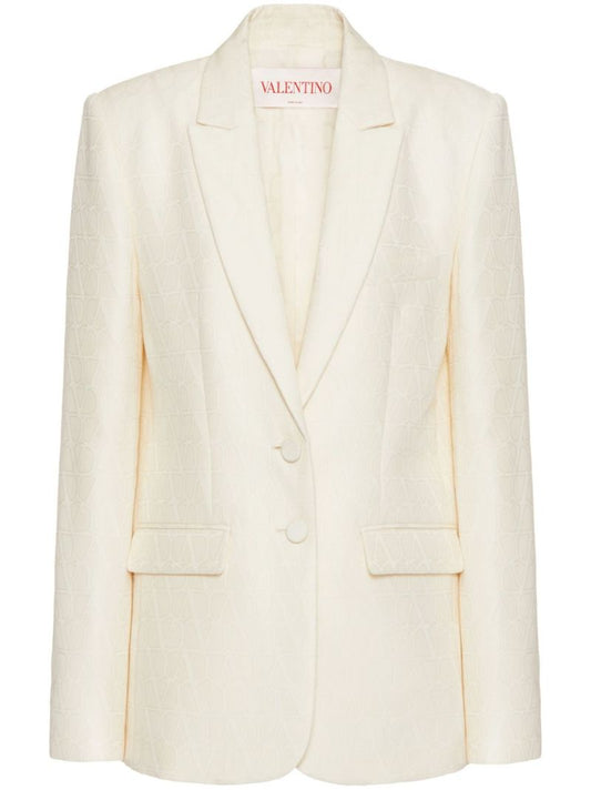 White Toile Iconographe Tailored Blazer