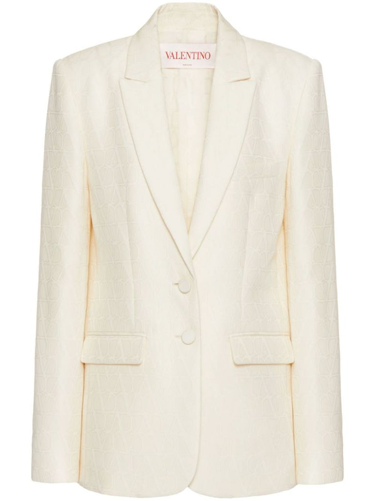 White Toile Iconographe Tailored Blazer