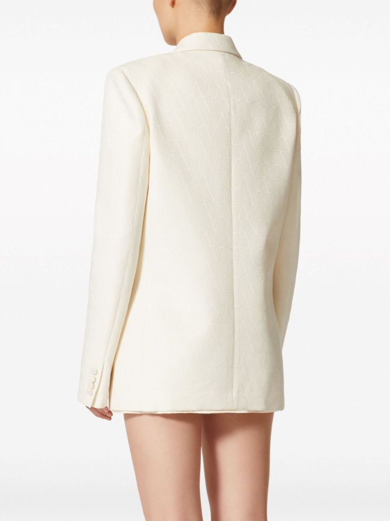 White Toile Iconographe Tailored Blazer