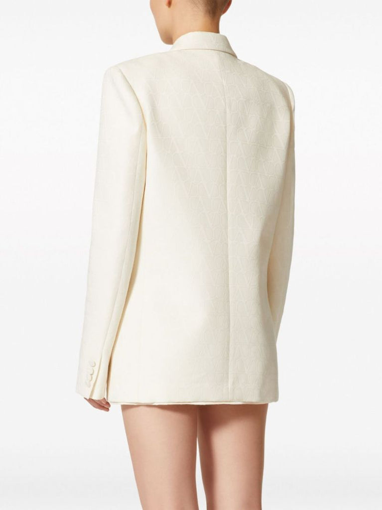 White Toile Iconographe Tailored Blazer