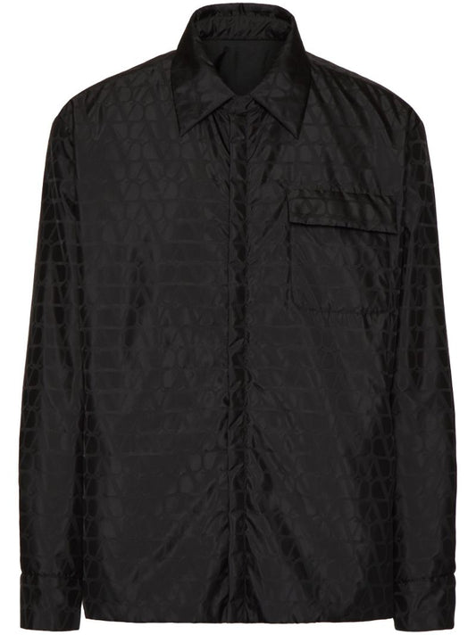 Black Toile Iconographe Reversible Jacket