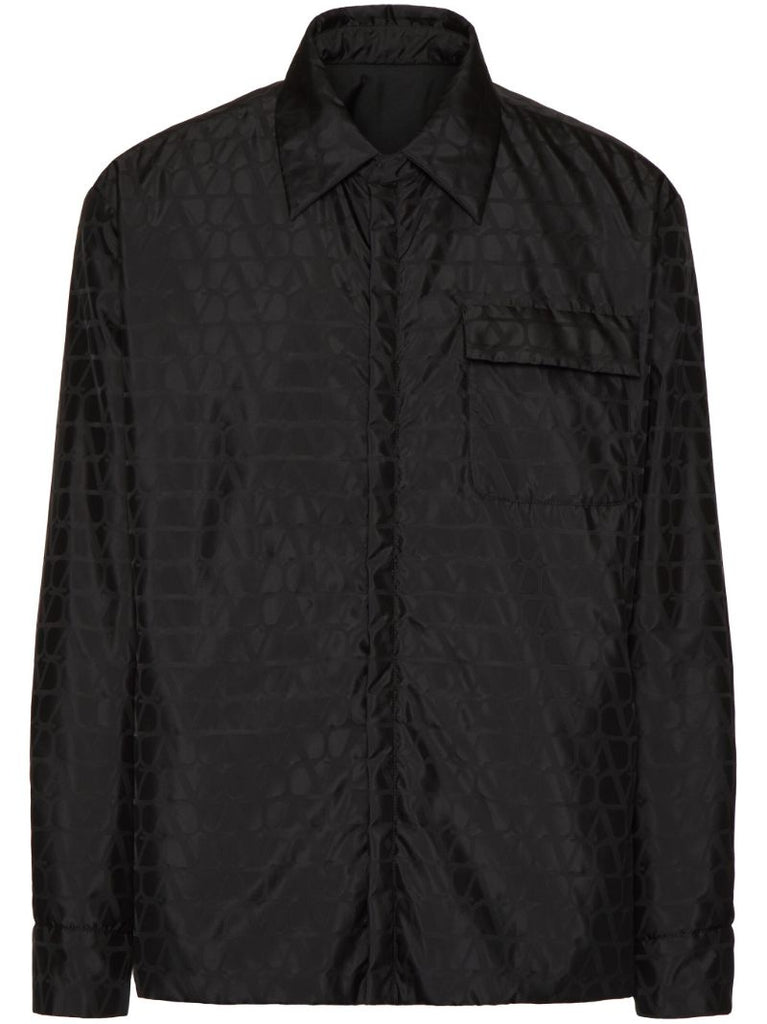 Black Toile Iconographe Reversible Jacket