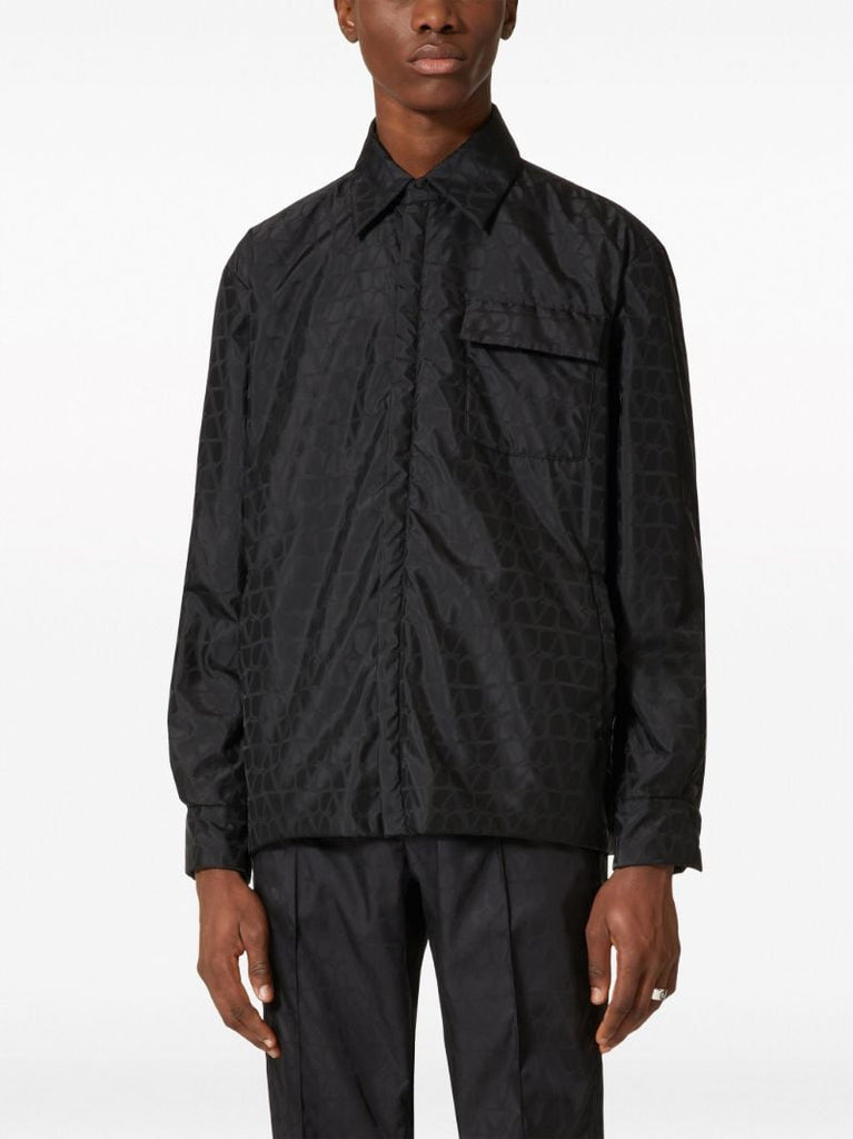 Black Toile Iconographe Reversible Jacket