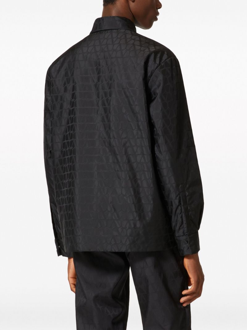 Black Toile Iconographe Reversible Jacket