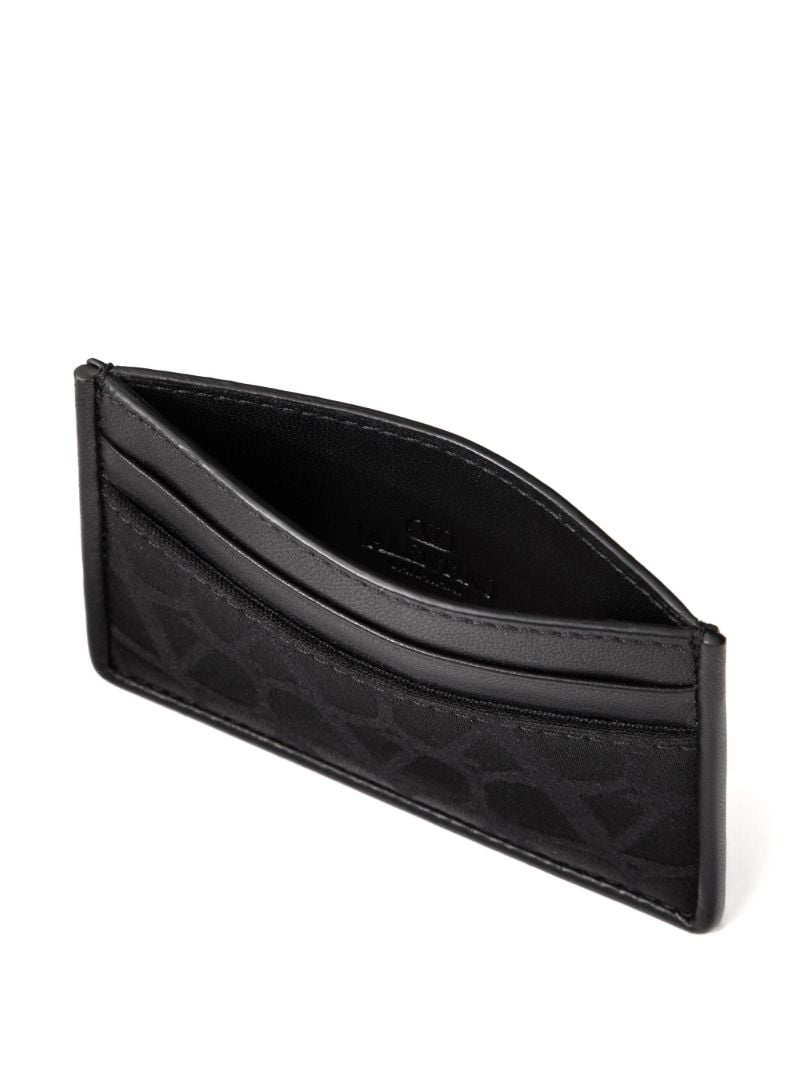 Black Toile Iconographe Card Holder