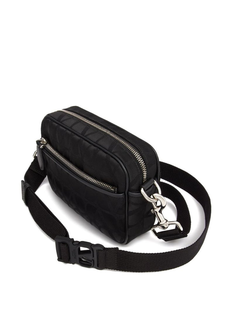 Black Toile Iconographe Shoulder Bag