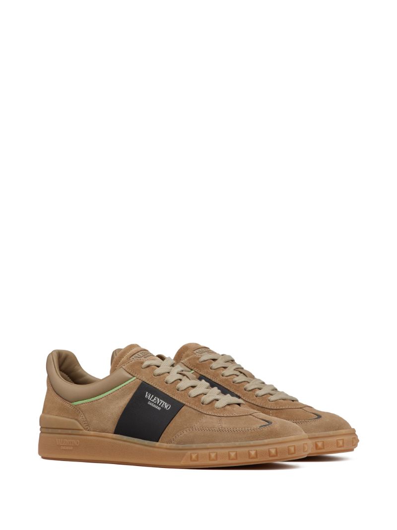 Brown Upvillage Suede Sneakers
