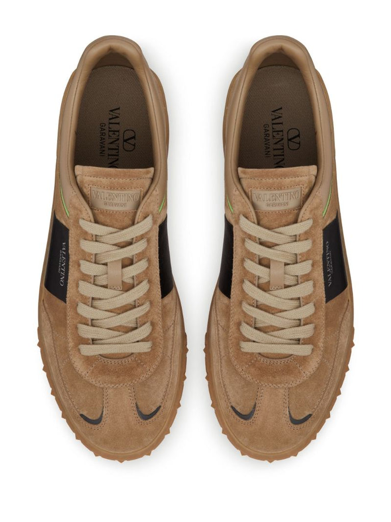 Brown Upvillage Suede Sneakers