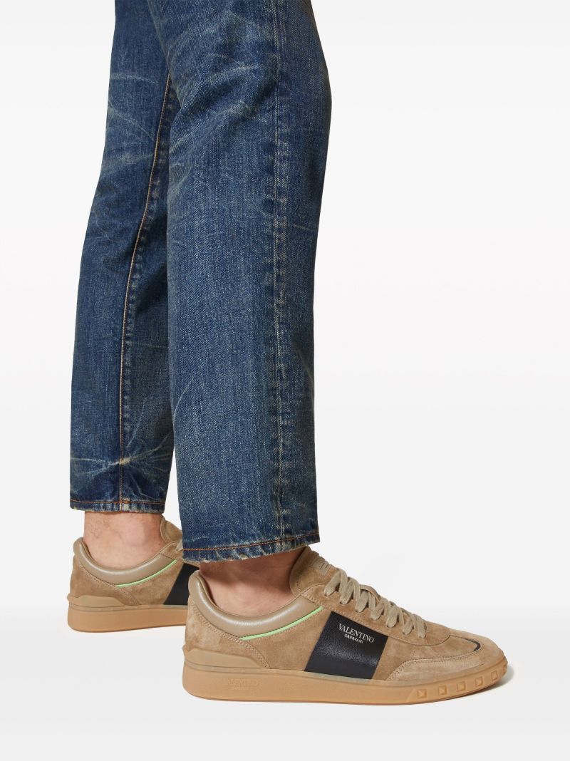 Brown Upvillage Suede Sneakers