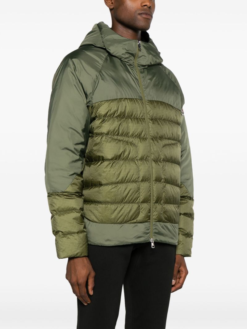Green Gloas Quilted Jacket