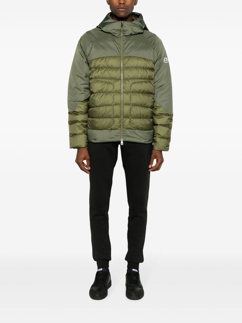 Green Gloas Quilted Jacket
