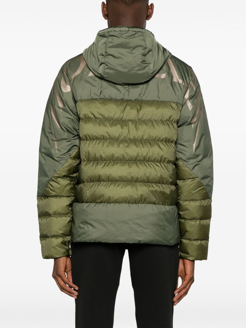 Green Gloas Quilted Jacket