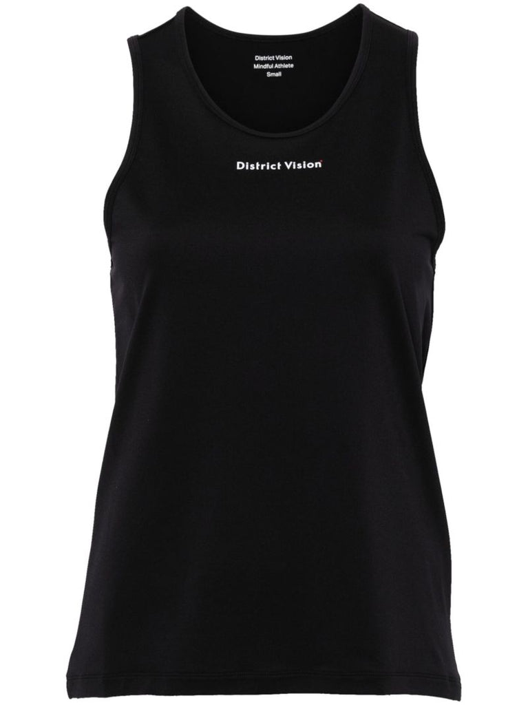 Black Deva Logo-print Training Tank Top