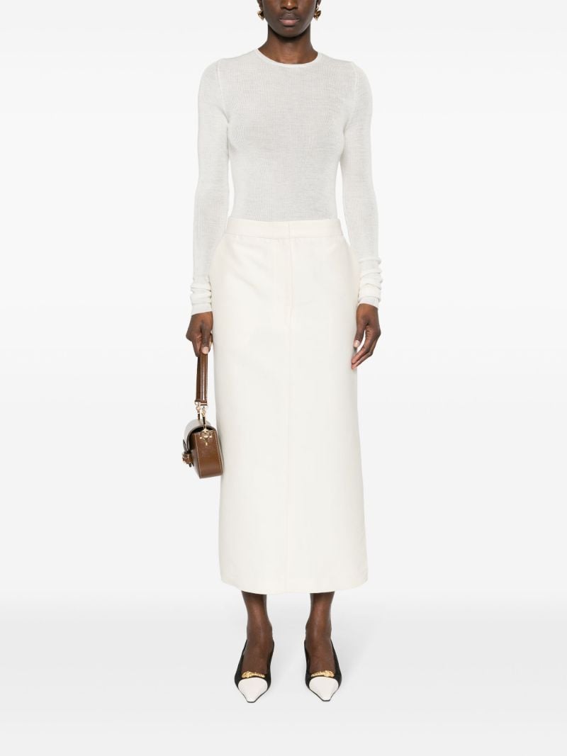 White Wool Sweater