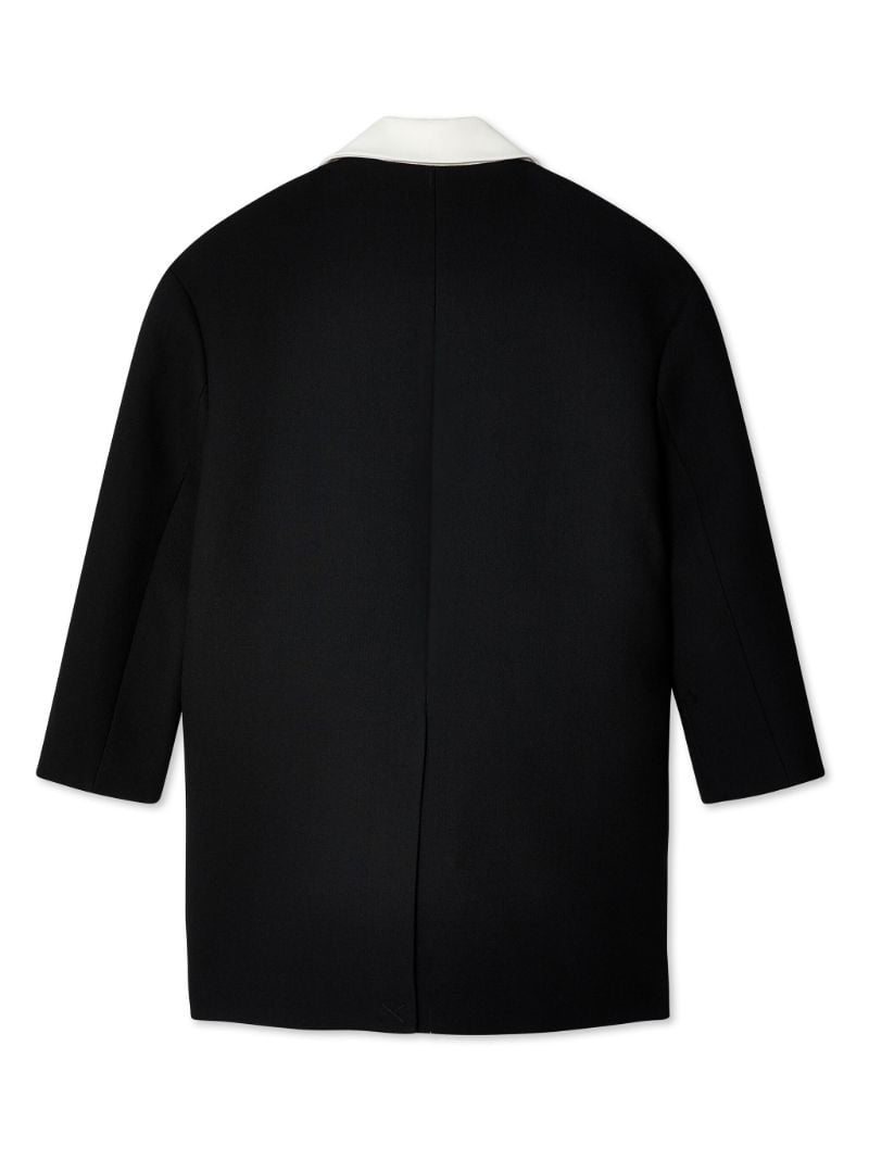 Black Single Breasted Coat
