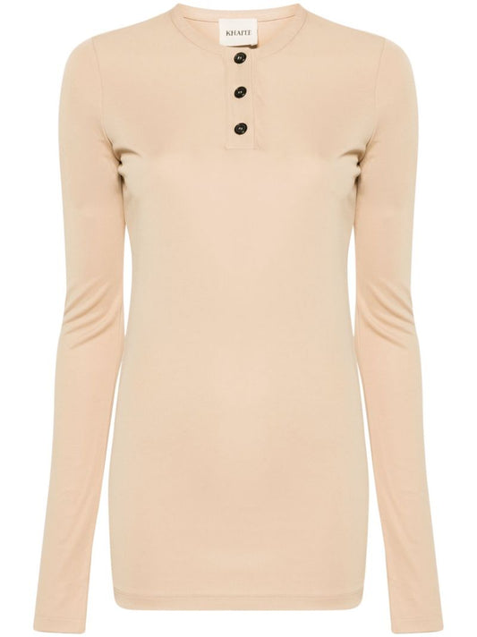 Neutral Byron Henley T-shirt