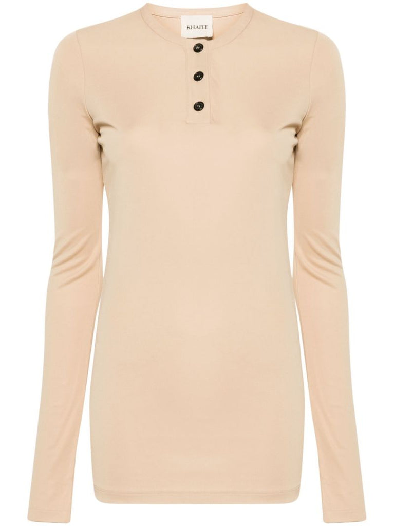 Neutral Byron Henley T-shirt