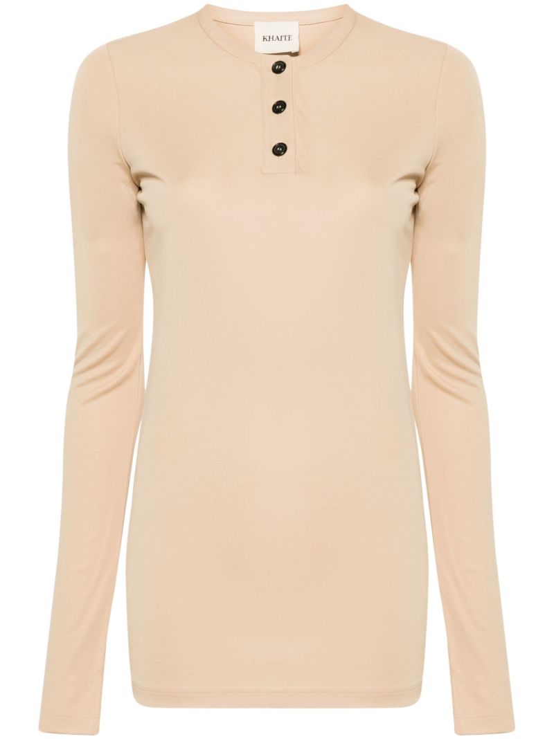 Neutral Byron Henley T-shirt