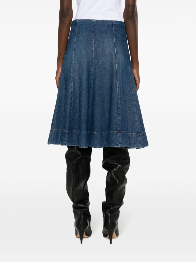 The Lennox Denim Skirt