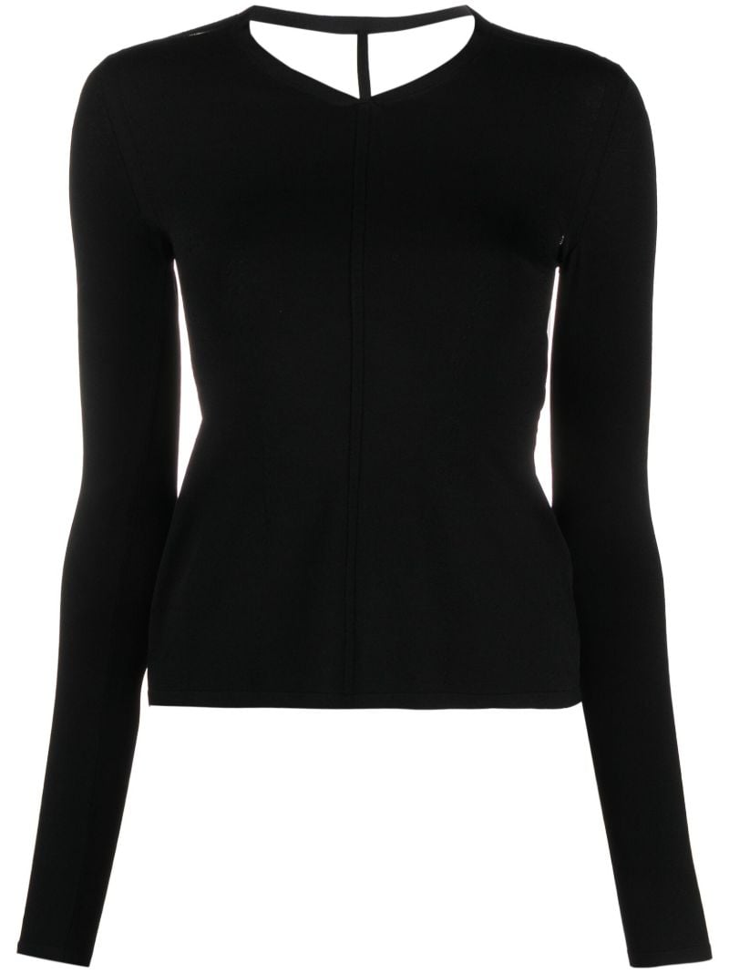 The Iskra Open-back Top