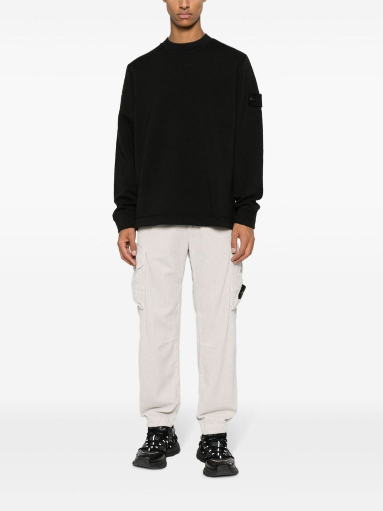 Black Ghost Compass AppliquÃ_x0083_Â© Sweater