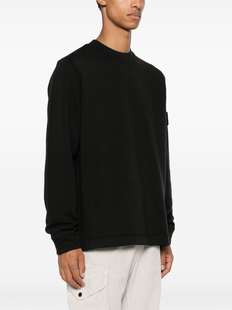 Black Ghost Compass AppliquÃ_x0083_Â© Sweater