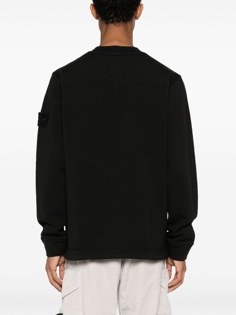Black Ghost Compass AppliquÃ_x0083_Â© Sweater