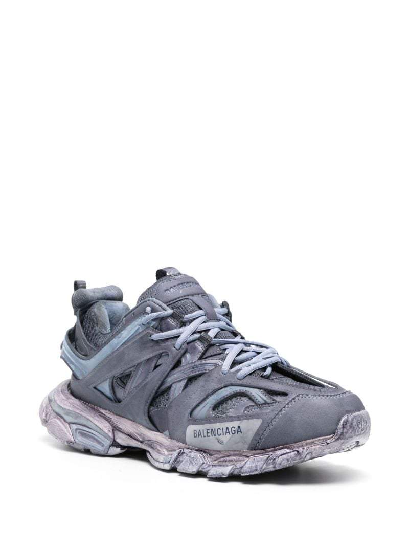 Blue Track Sneakers