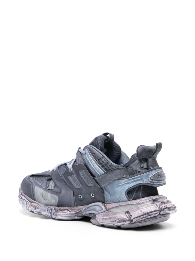 Blue Track Sneakers