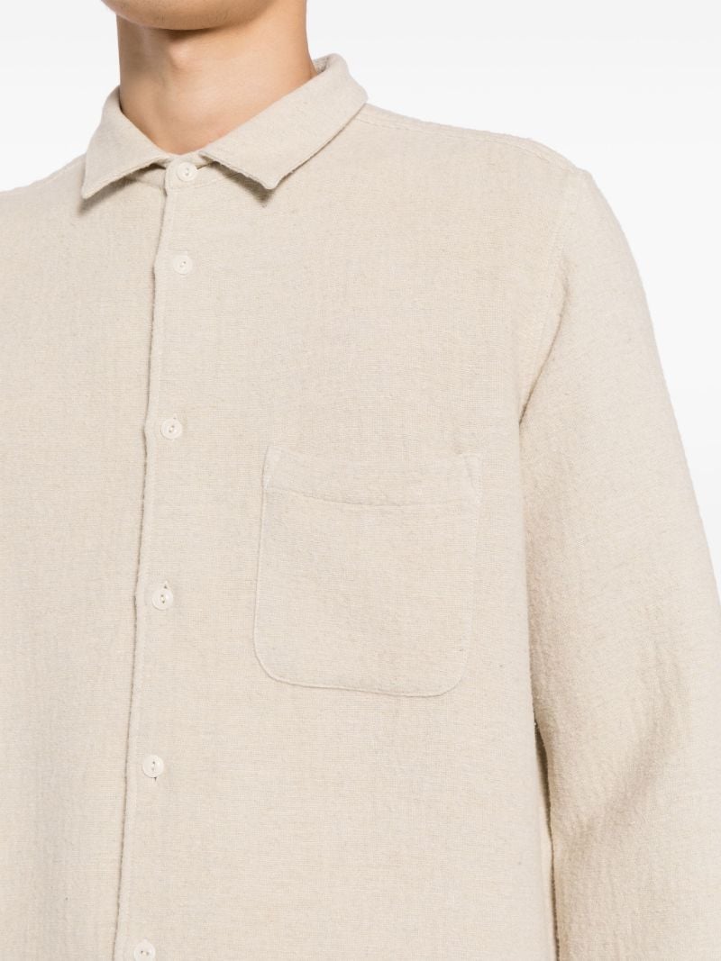 Neutral Curtis Textured Shirt