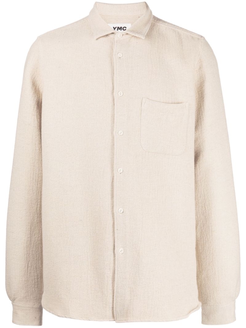 Neutral Curtis Textured Shirt