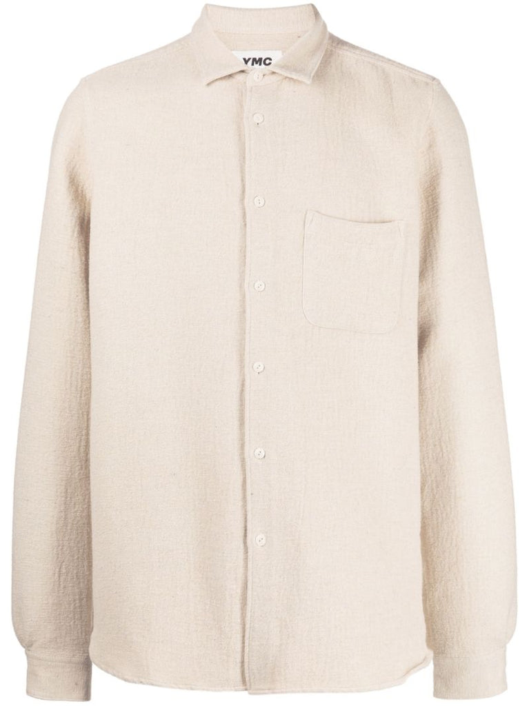 Neutral Curtis Textured Shirt