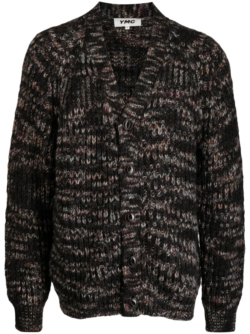 Black Kurt V-neck Cardigan