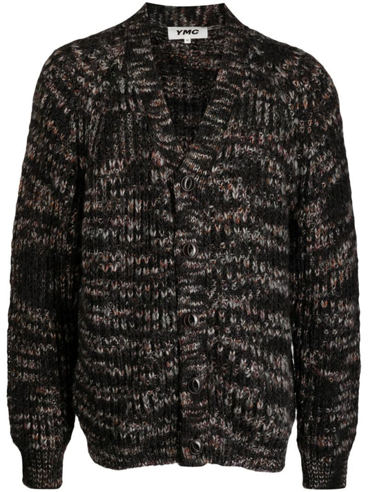 Black Kurt V-neck Cardigan