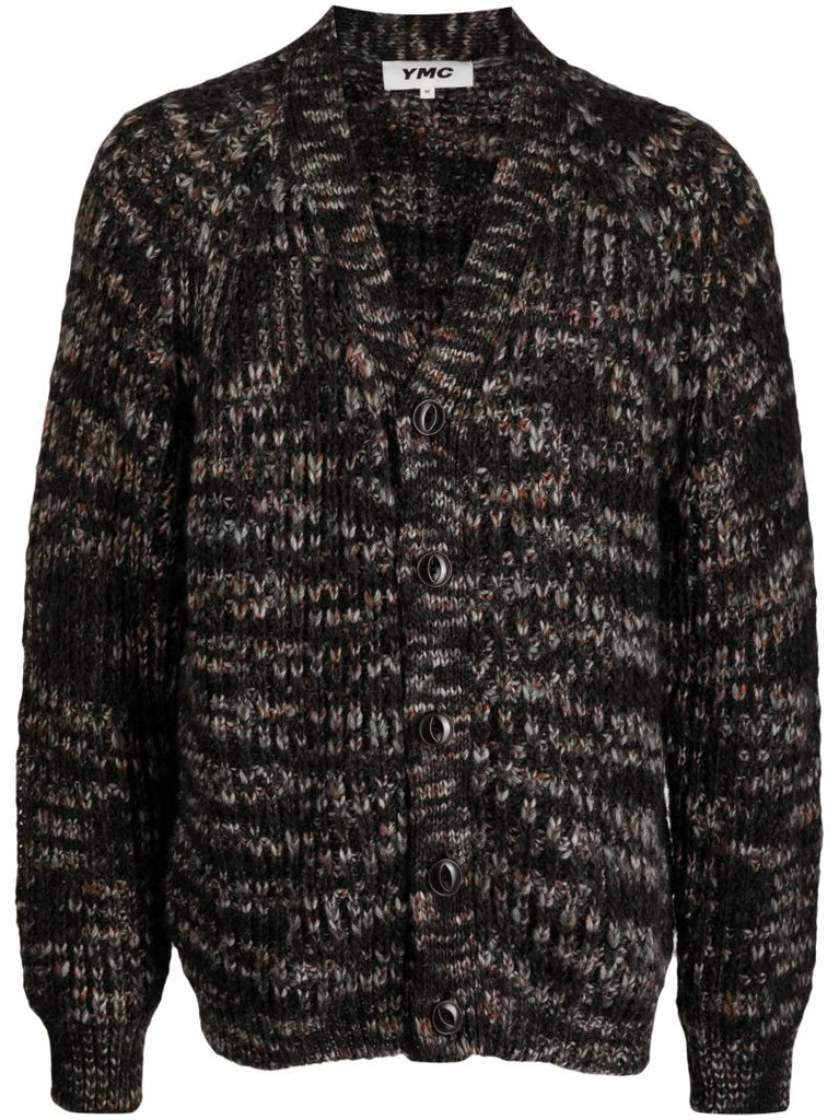Black Kurt V-neck Cardigan