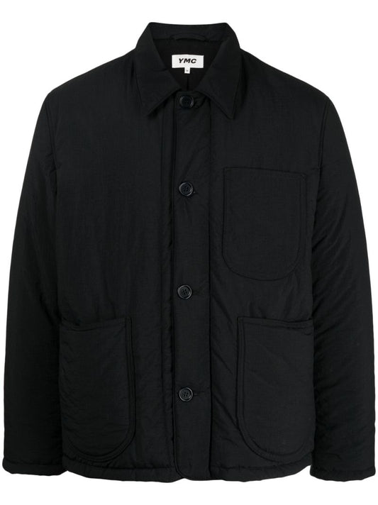 Black Labour Button-up Jacket
