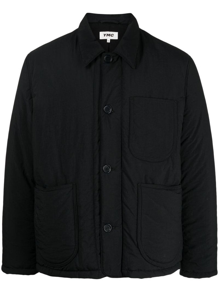 Black Labour Button-up Jacket