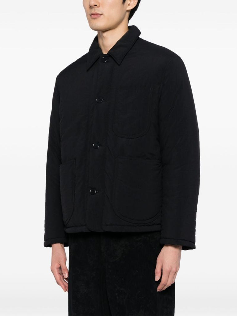 Black Labour Button-up Jacket