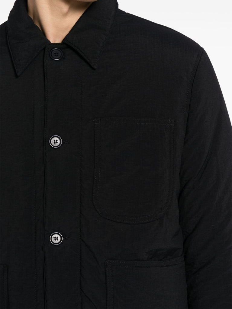 Black Labour Button-up Jacket