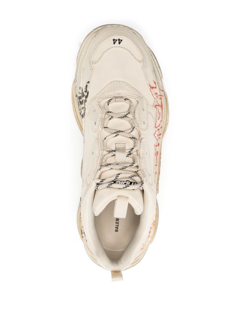 Neutral Triple S Sneakers