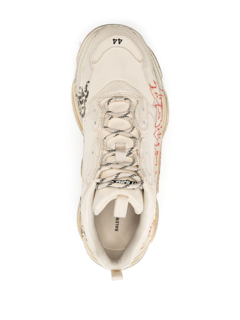 Neutral Triple S Sneakers