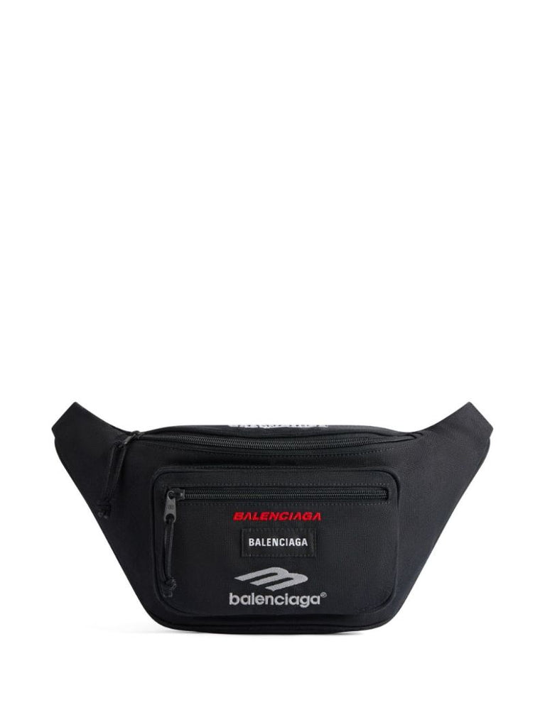 Black Explorer Belt Bag