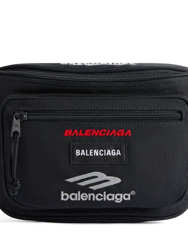 Black Explorer Belt Bag