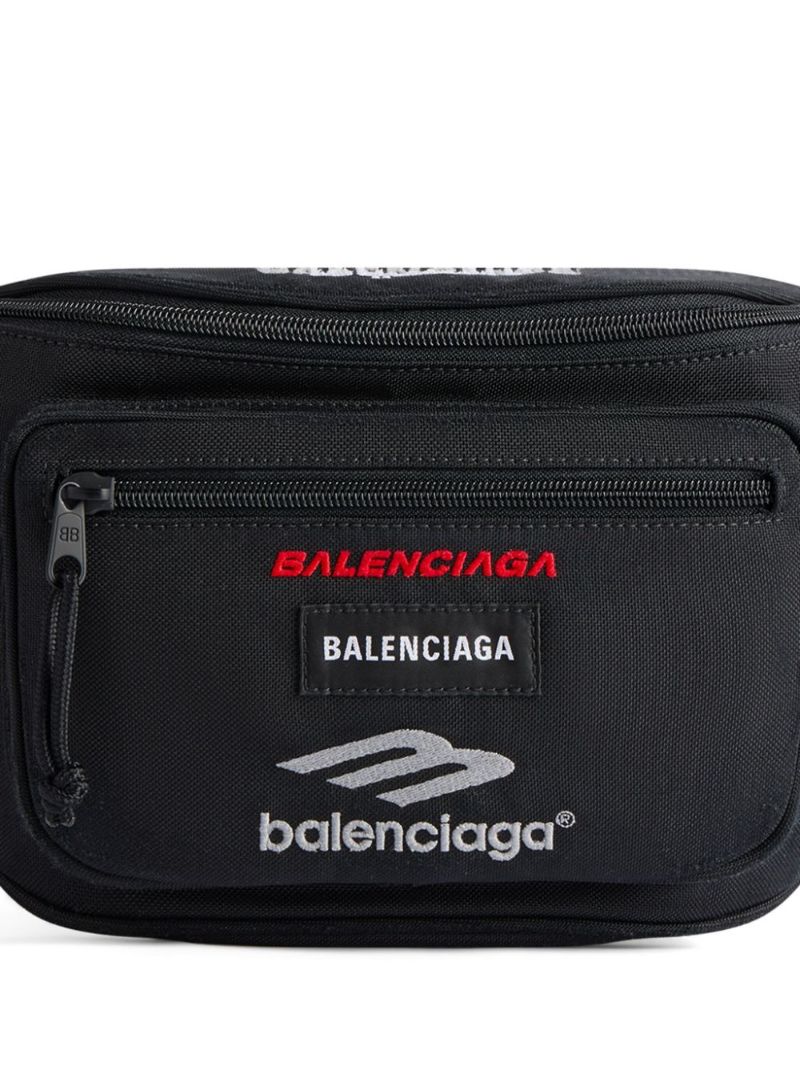 Black Explorer Belt Bag