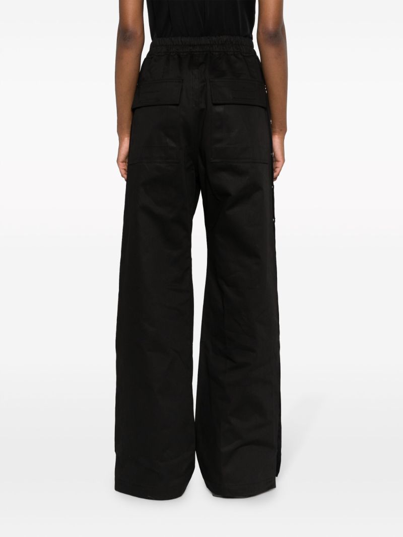 Black Pusher Cotton Track Pants