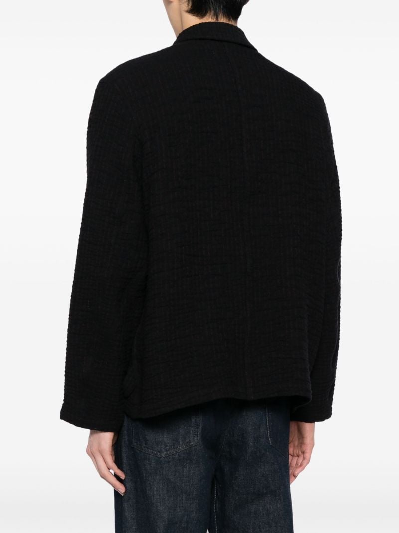 Black Labour Textured Jacket
