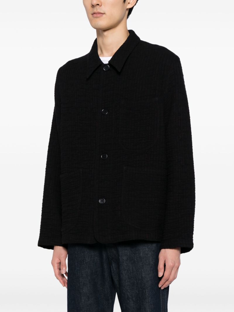 Black Labour Textured Jacket