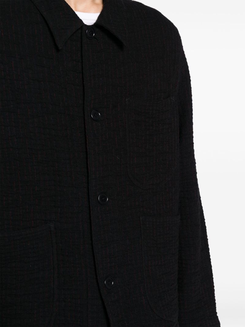 Black Labour Textured Jacket